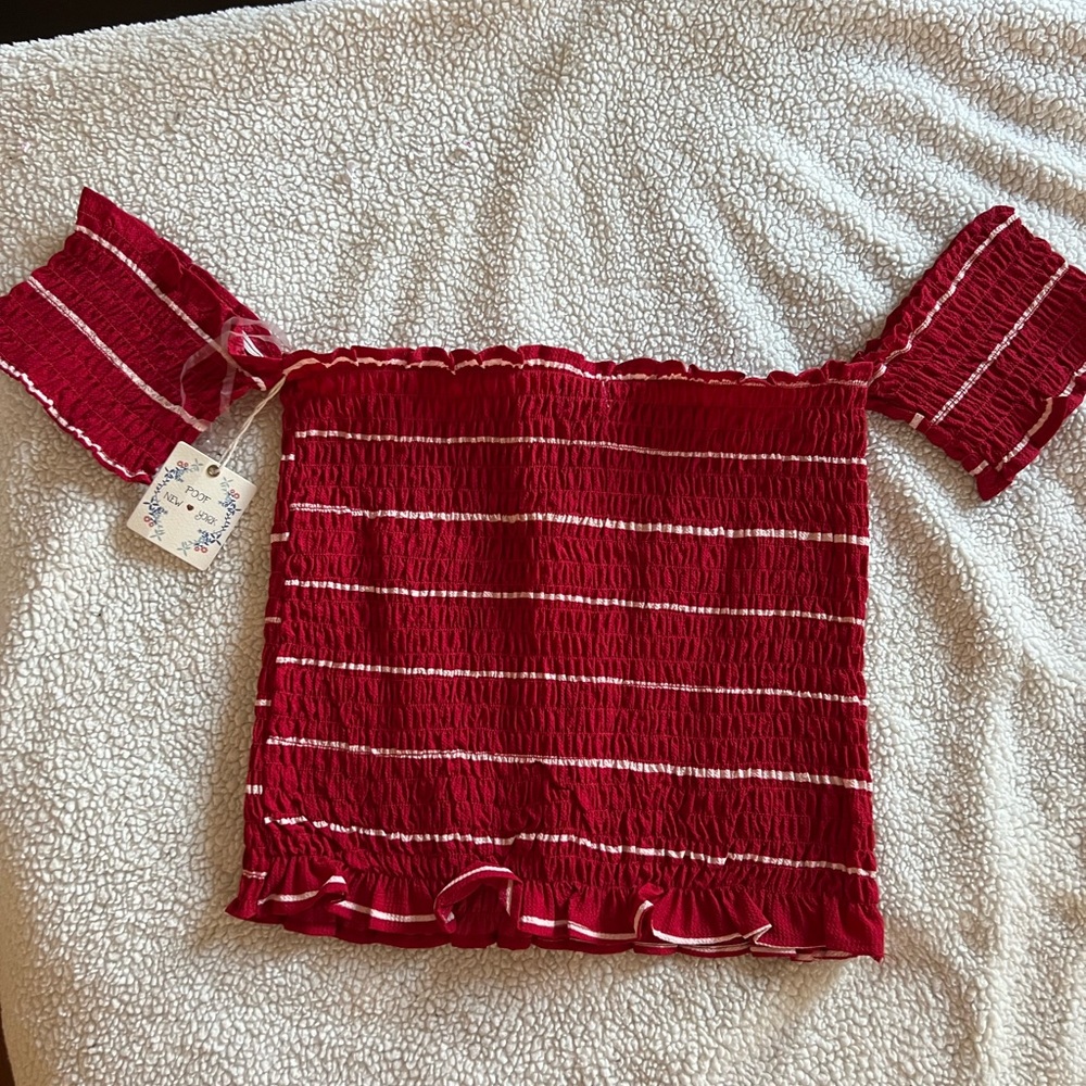 Brand new red top